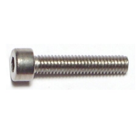 M4-0.70 Socket Head Cap Screw, Steel, 20 Mm Length, 8 PK